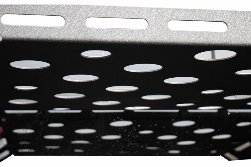 Jeep Gladiator JT Truck Bed Storage Rack - Fishbone Offroad - Powder Coated - Black - `20-`27